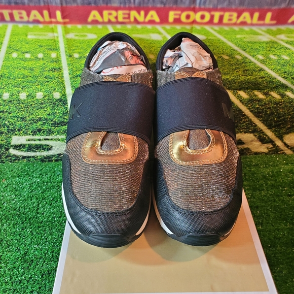 Michael kors maven mixed media raven slip ons size 8 - Picture 6 of 9